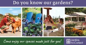 Jardins Michel Corbeil - Guided Tours - Activites