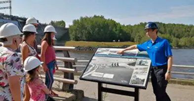 Centrale de la Première-Chute - Generating Station - Hydro-Québec - Free Tours 