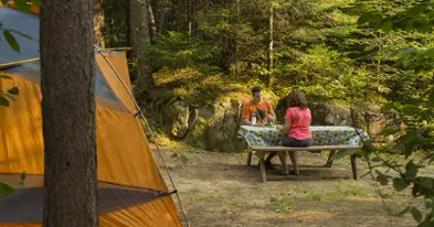 Campsites in the forest - Matawinie Parks 
