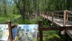 The Interpretation center of McFee stream and the nature trails park