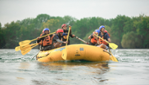 Rafting Montreal immerses you in the action of the Lachine Rapids