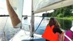 Aloberge glamping on the water and sailboat tour