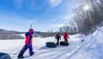 Snow tubing Park at Sommet Saint-Sauveur