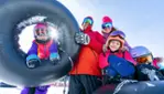 Snow tubing Park at Sommet Saint-Sauveur