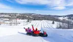 Snow tubing Park at Sommet Saint-Sauveur