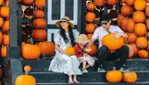 Citrouilleville, U-pick pumpkins, corn and straw maze, several photobooths!