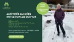 Guided Outings – Introduction to Ski Hok at Parc du Massif du Sud