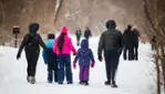 RécréoParc - illuminated Snow tubing - Fat bike, snowshoeing, hiking trails
