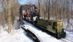 Miniature train ride - Exporail, the Canadian Railway Museum