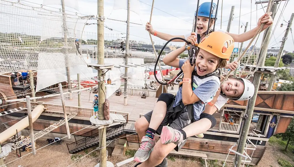 Voiles en voiles - Aerial Courses in Pirate Ships