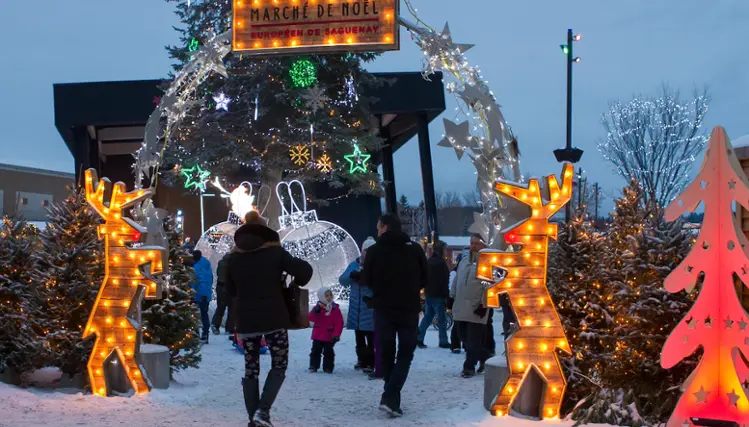 European Christmas Market in Saguenay