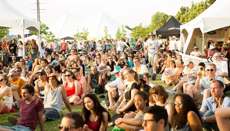 Enjoy a relaxing show at Montreal's Folk Fest on the Lachine Canal