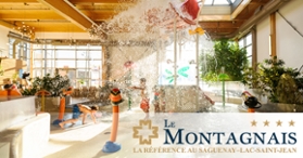 Hôtel Le Montagnais - Aquafun, indoor water park