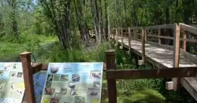 The Interpretation center of McFee stream and the nature trails park